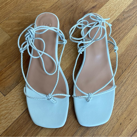 NWB LOQ Dora Trenzado braided Strappy sandal in Sal size 39 - Picture 2 of 4